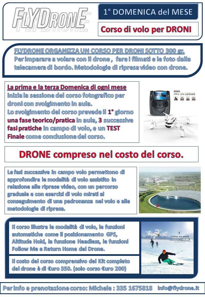 Corso Droni ADV