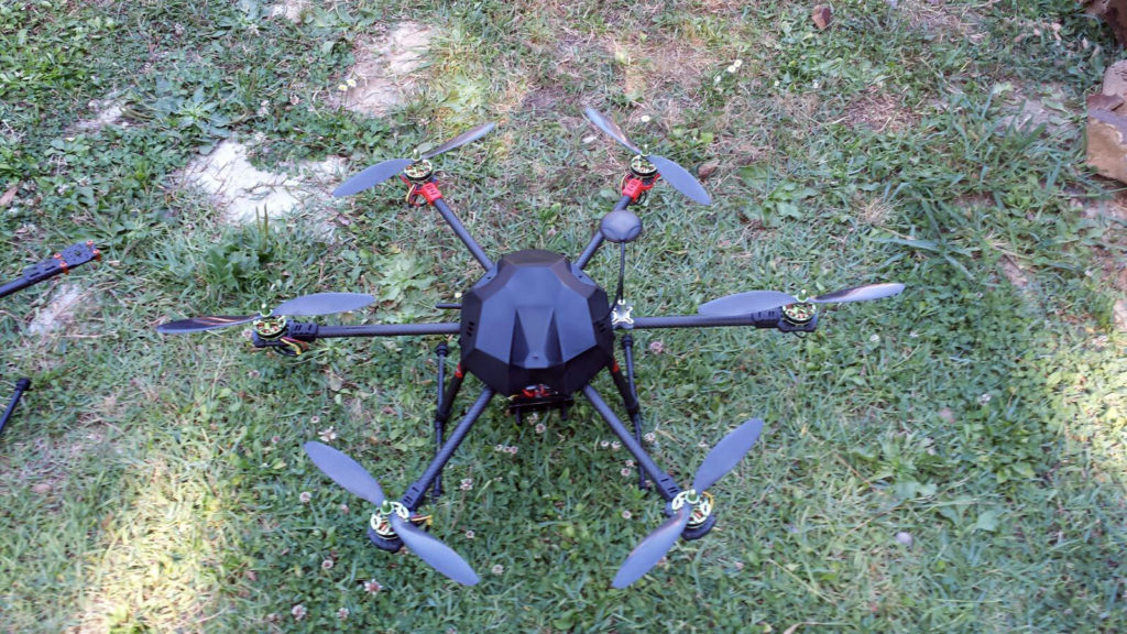 FlyDrone-X6-back
